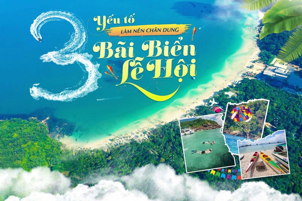 3 yếu tố làm nên chân dung của một bãi biển lễ hội hấp dẫn