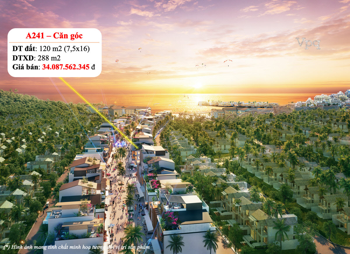 Vị trí đắc địa của A241 Paradise Walk