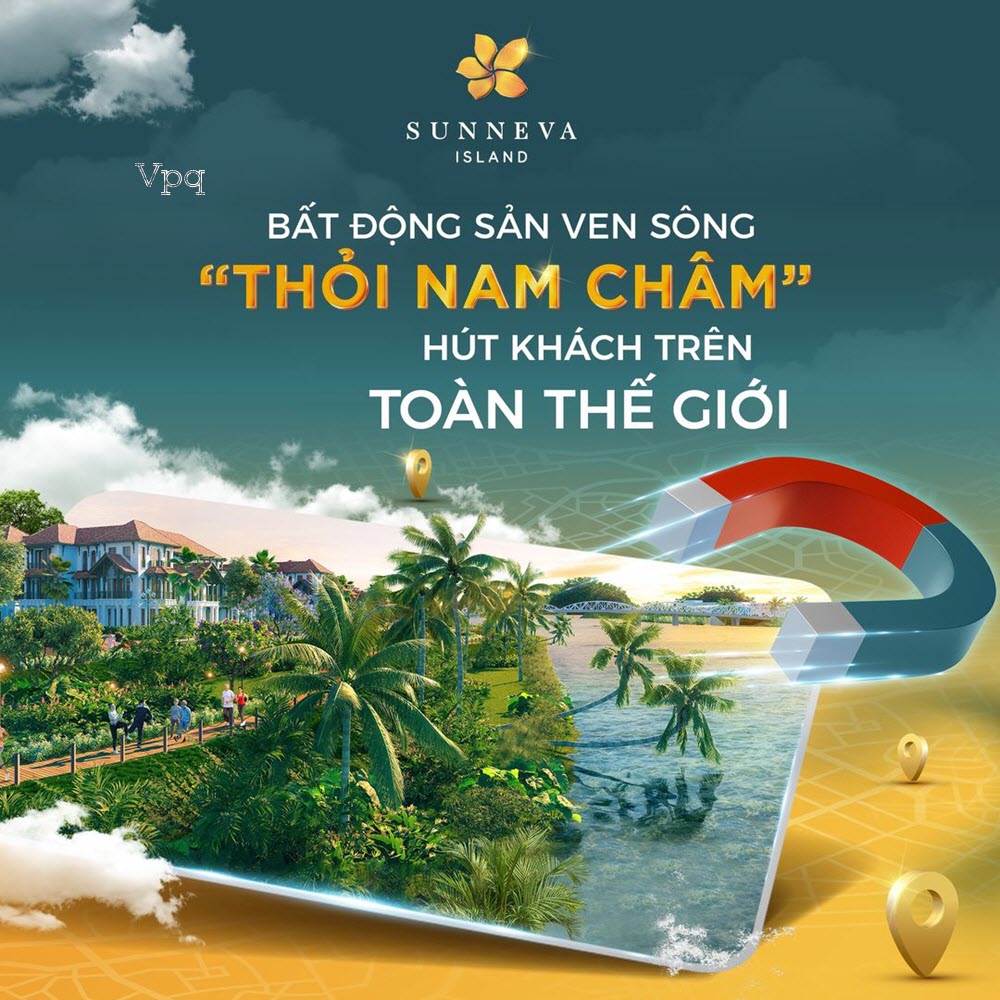 Khu đô thị đảo Sunneva Island Đà Nẵng là thỏi nam châm hút khách trên toàn thế giới
