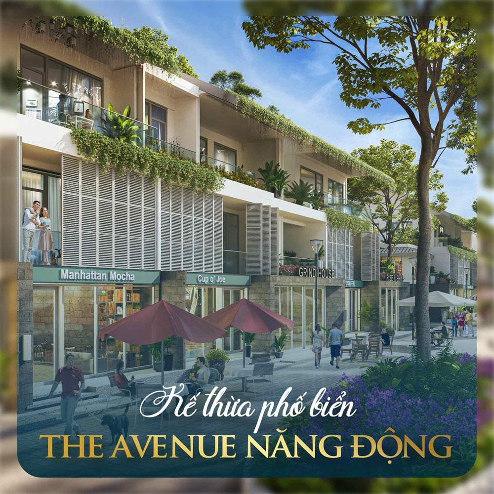 Beach Villa - Kế thừa phố biển năng động The Avenue