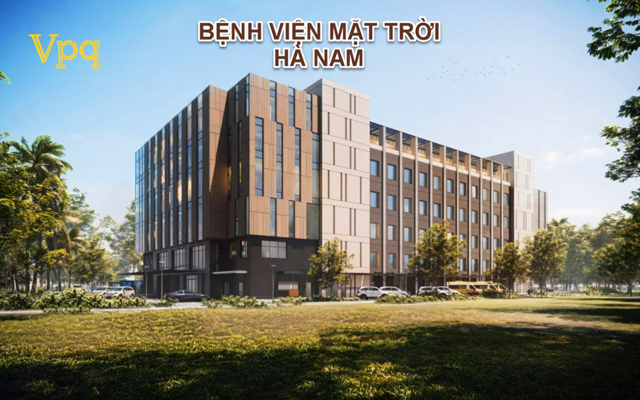 Phối cảnh bệnh viện Mặt Trời Hà Nam