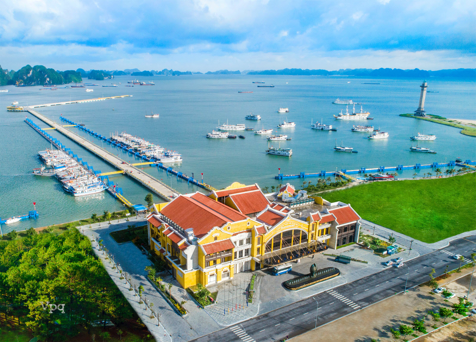 Toàn cảnh Cảng Tàu Khách Quốc Tế Hạ Long