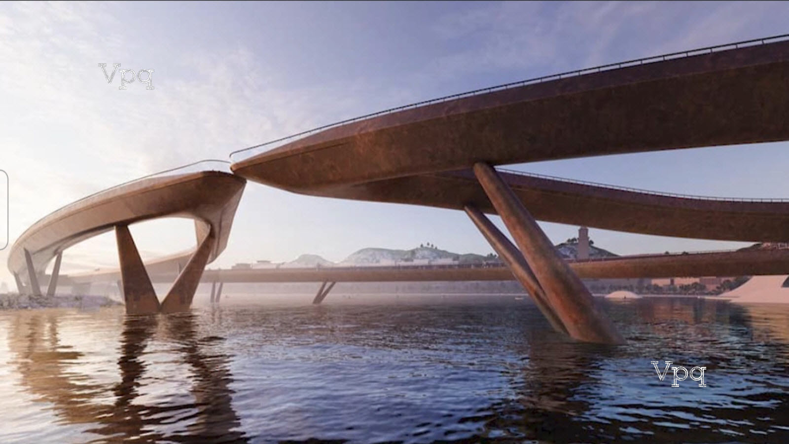 Cầu Hôn Kiss Bridge - Công trình biểu tượng của tính yêu, tình bạn, tình hữu nghị tại thị trấn Địa Trung Hải, Phú Quốc
