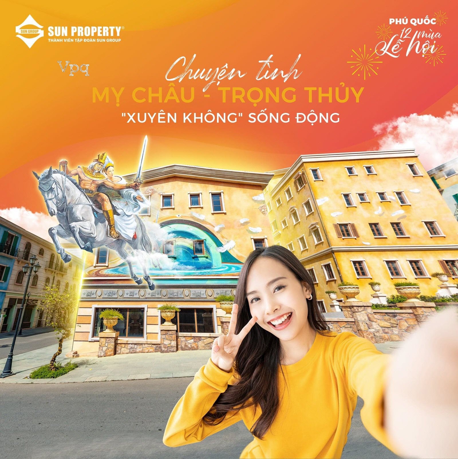 Check in tranh tường chuyện tình Mỵ Châu - Trọng Thủy