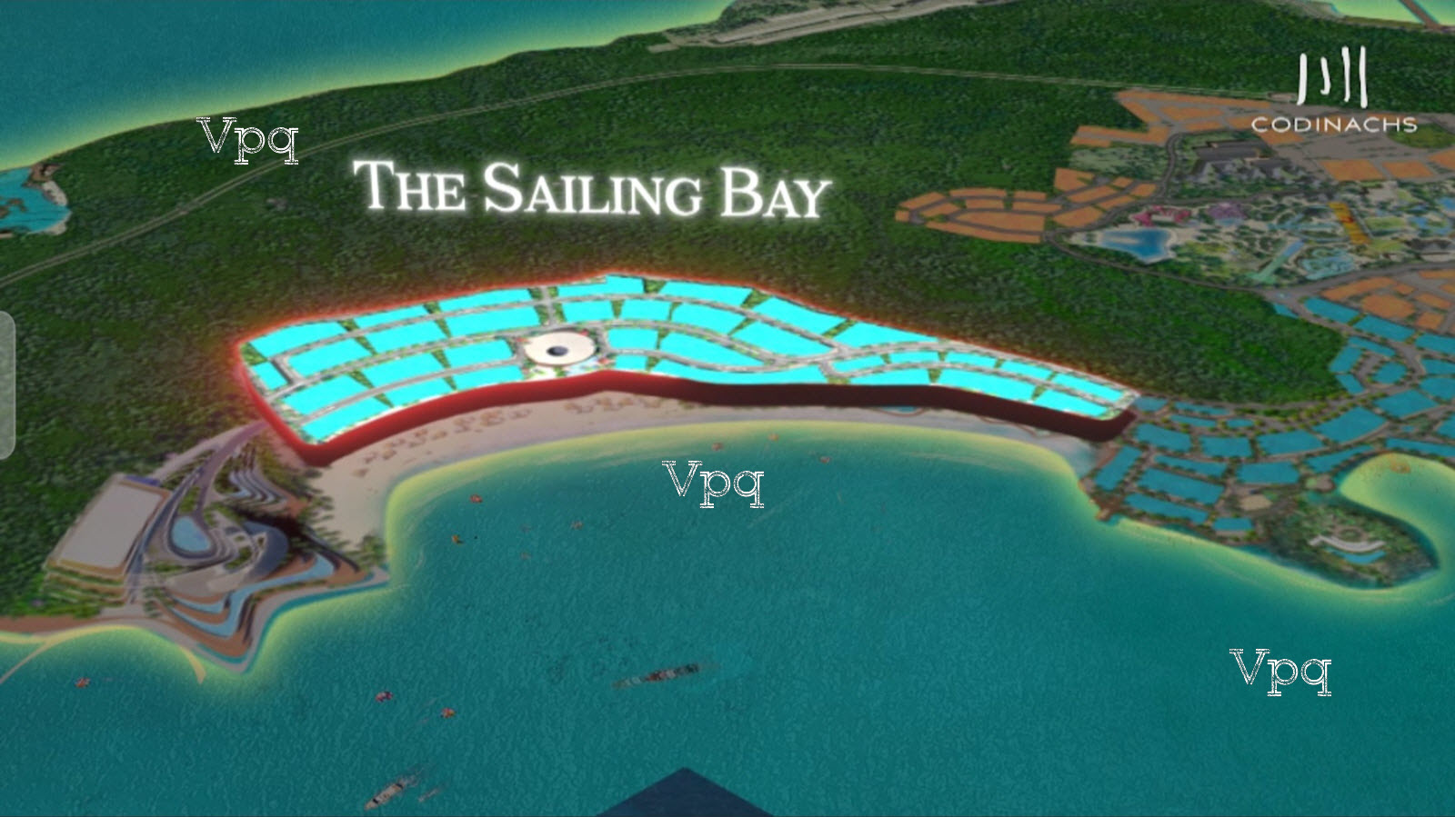 Codinachs “Mozart của kiến trúc Địa Trung Hải” với phân khu The Sailing Bay