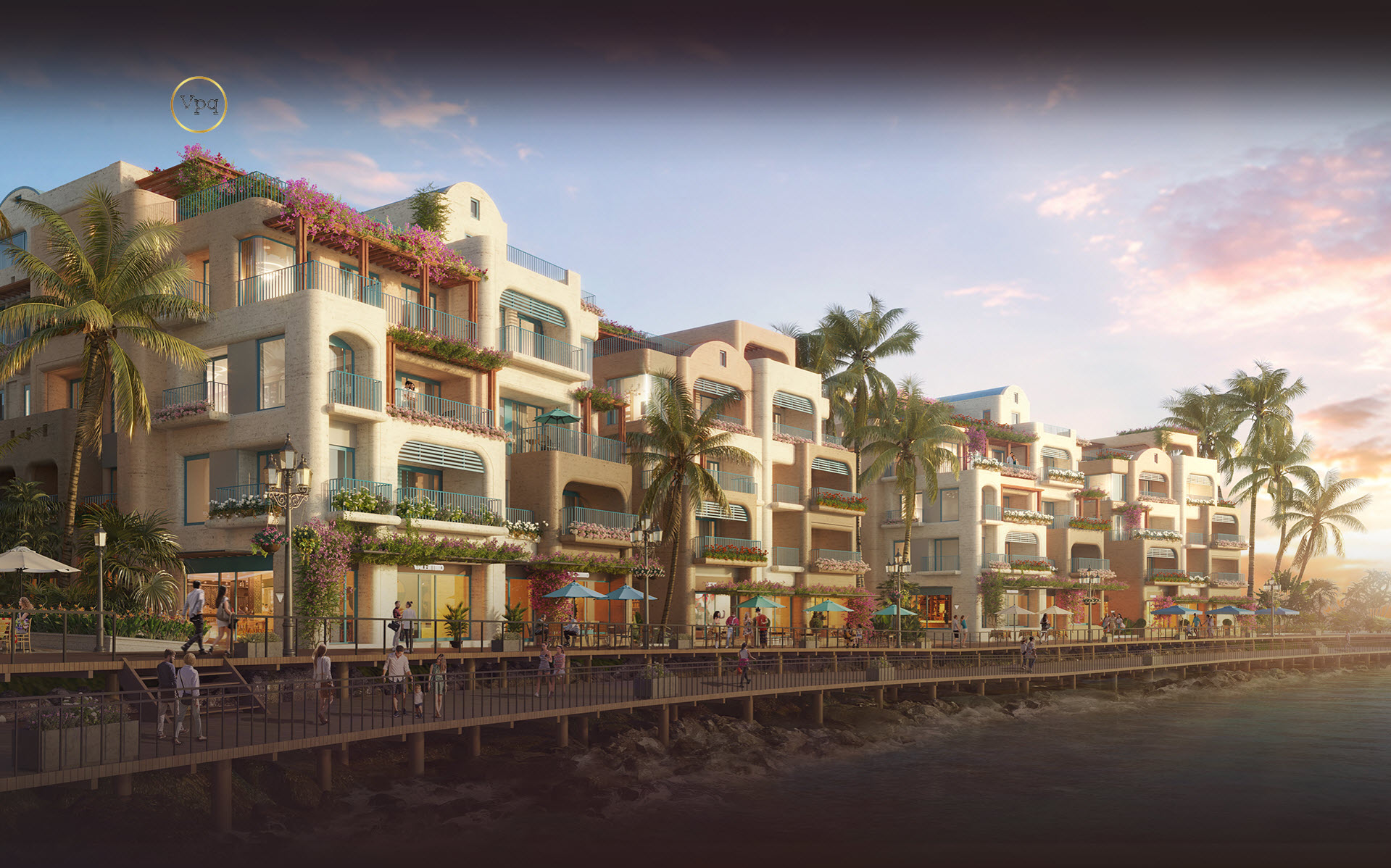 Đến với The Sailing Bay bạn vừa được mua sắm xa hoa, ngắm những công trình biểu tượng