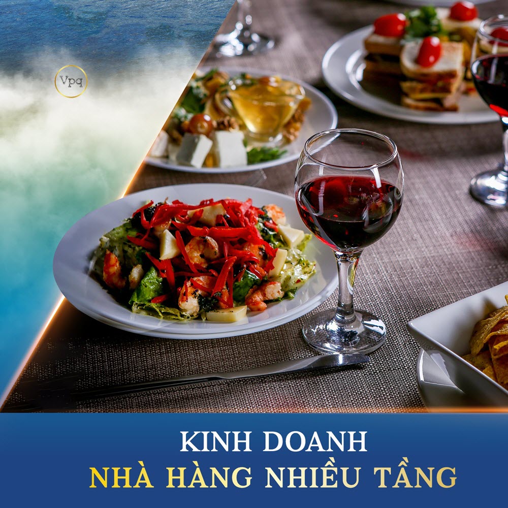 Kinh doanh nhà hàng nhiều tầng từ Commercial Villa