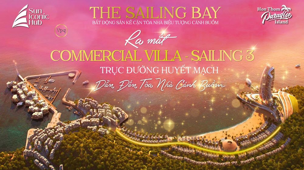Đường Sailing 3 (S3) - trục ch&iacute;nh của d&ograve;ng chảy thương mại cao cấp - n&acirc;ng cao thương hiệu, đ&oacute;n trọn lưu lượng KH đến c&ocirc;ng tr&igrave;nh biểu tượng