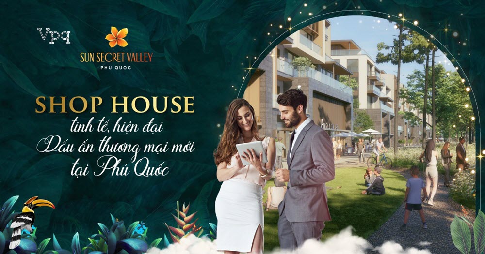 Shophouse tinh tế, hiện đại - Dấu ấn thương mại tại Phú Quốc