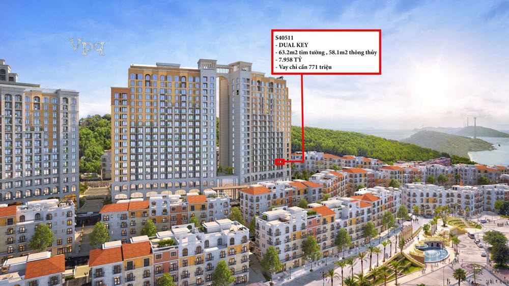 Quỹ căn Hillside Phú Quốc tòa The Sky view biển, cầu Hôn, Show Vortex