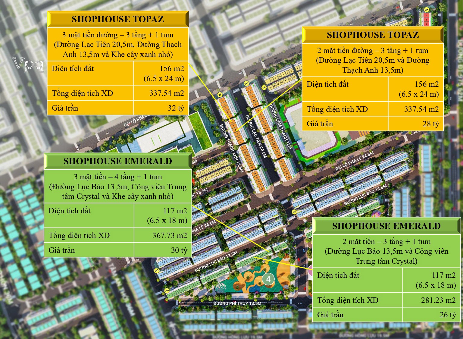 Giá bán Shophouse Crystal City - Meyhomes Phú Quốc - Ảnh 5