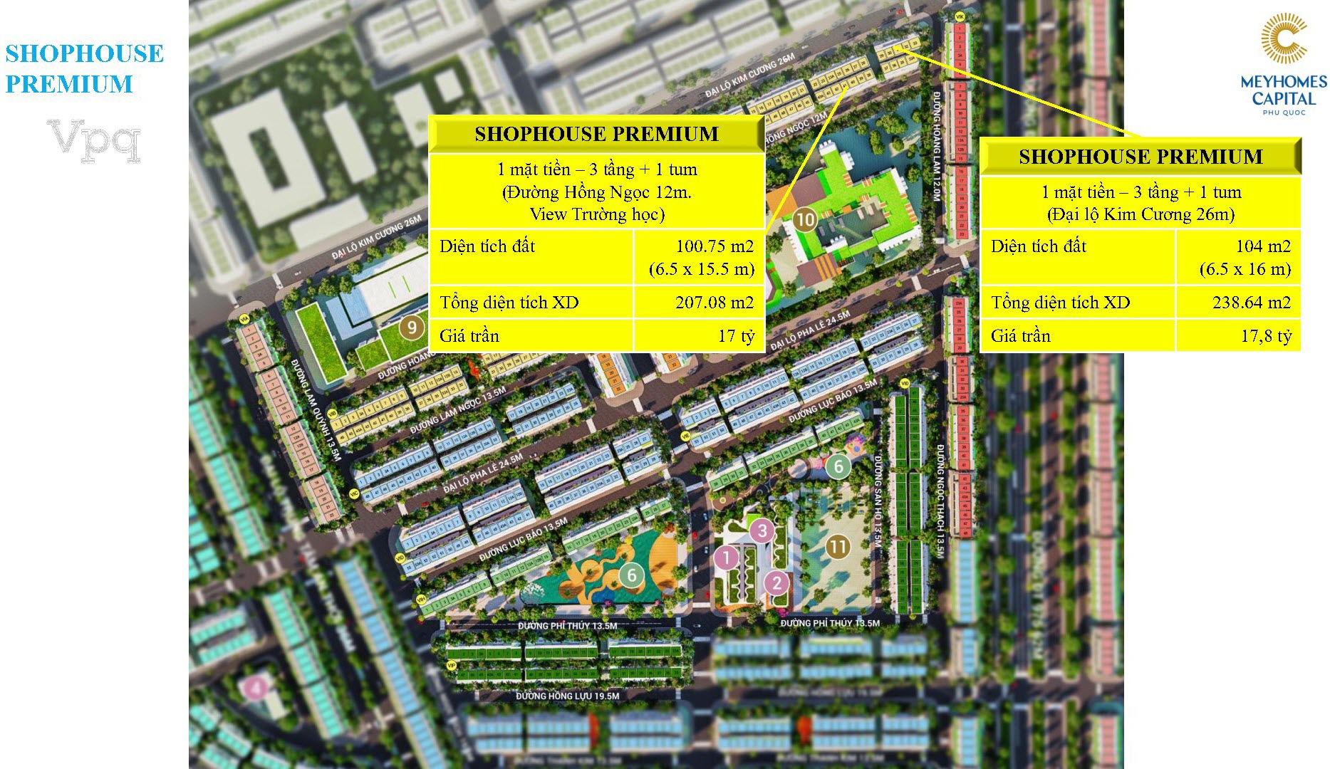 Giá bán Shophouse Crystal City - Meyhomes Phú Quốc - Ảnh 7
