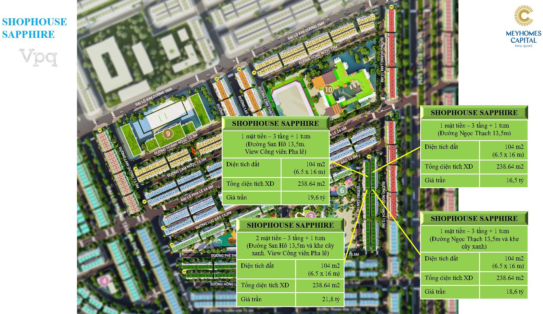 Giá bán Shophouse Crystal City - Meyhomes Phú Quốc - Ảnh 8