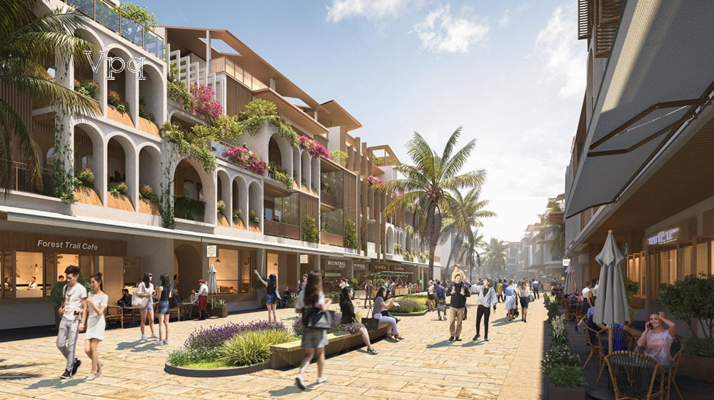Paradise Walk sẽ có những điểm nhấn khác biệt về kiến trúc