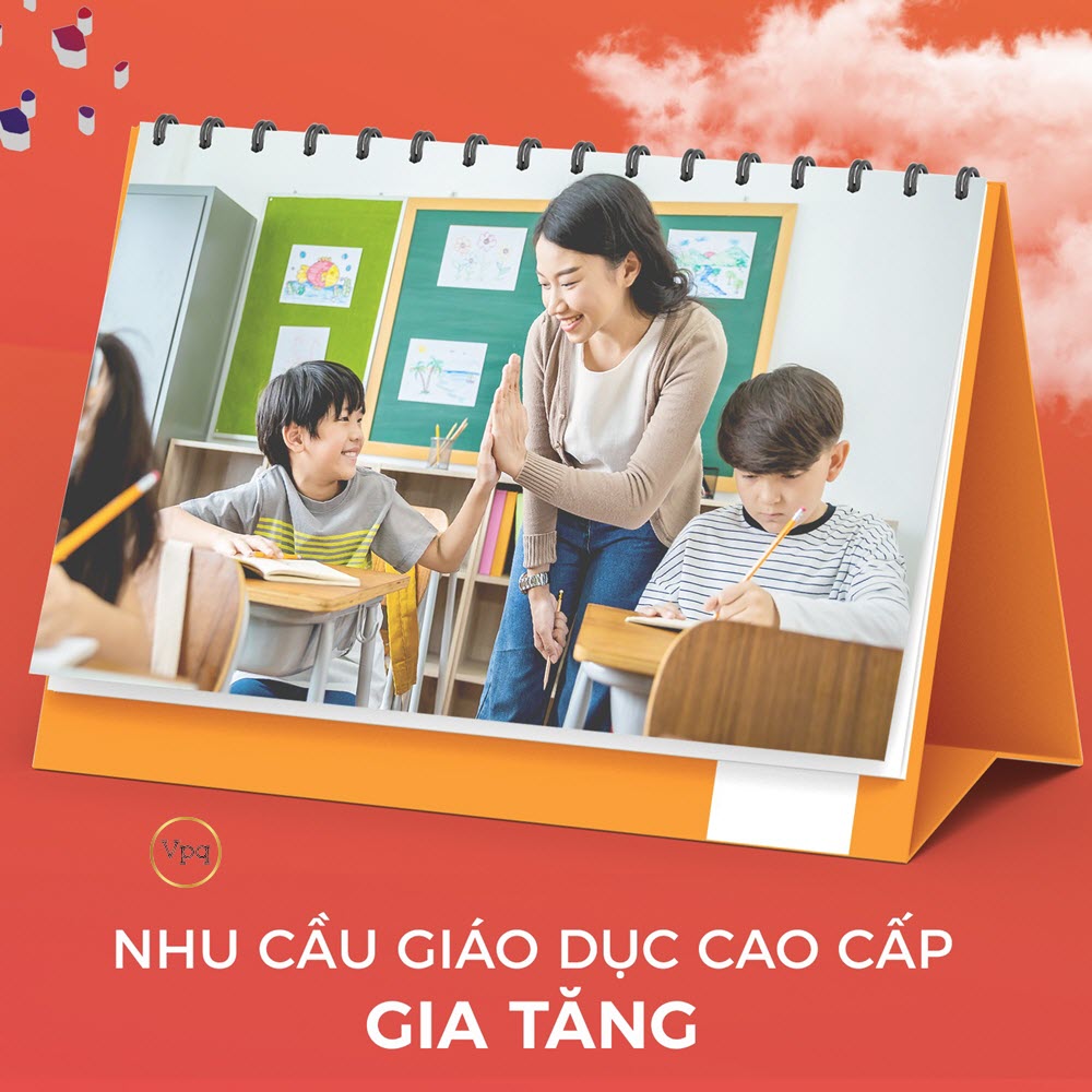 Nhu cầu giáo dục cao cấp gia tăng
