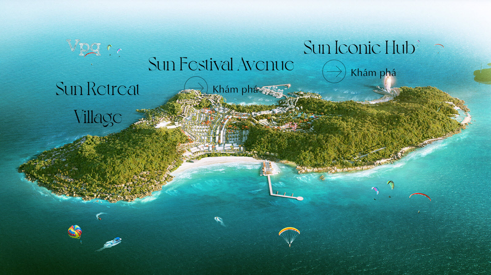 Siêu tổ hợp nghỉ dưỡng - giải trí - đầu tư: Hon Thom Paradise Island