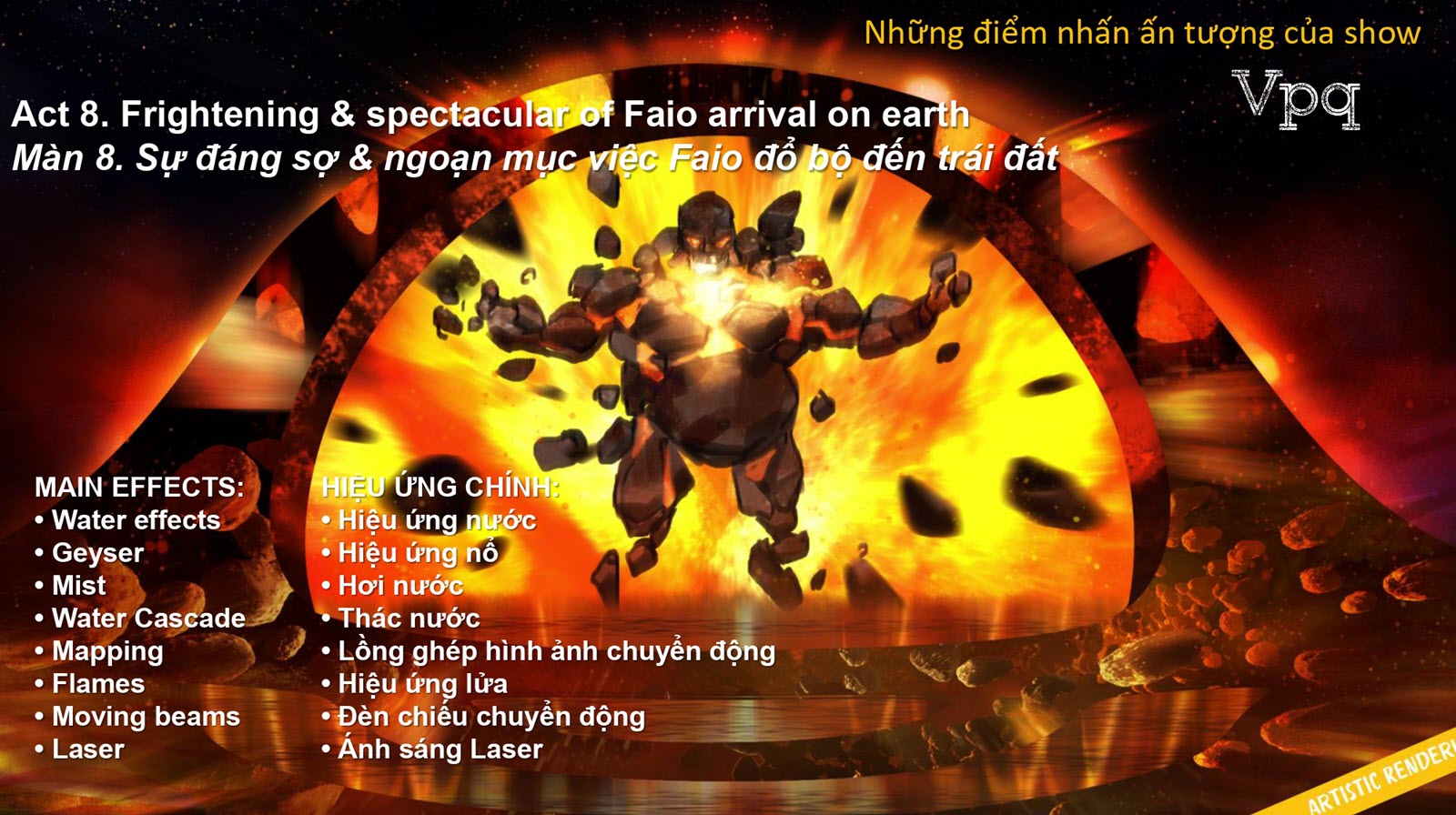 Màn 8: Sự đáng sợ & ngoạn mục việc Faio đổ bộ đến trái đất