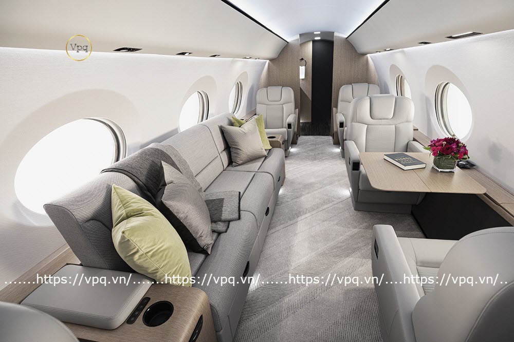 Nội thất sang trọng của các chuyên cơ private jet
