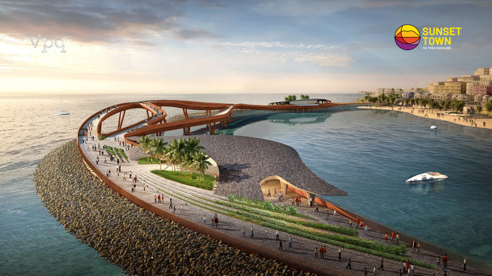 Cầu Hôn Kiss Bridge có diện tích mặt sàn lớn nhất Việt Nam 15.000m2