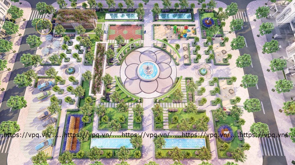 Hình ảnh phối cảnh tiện ích của Lam Hạ Center Point