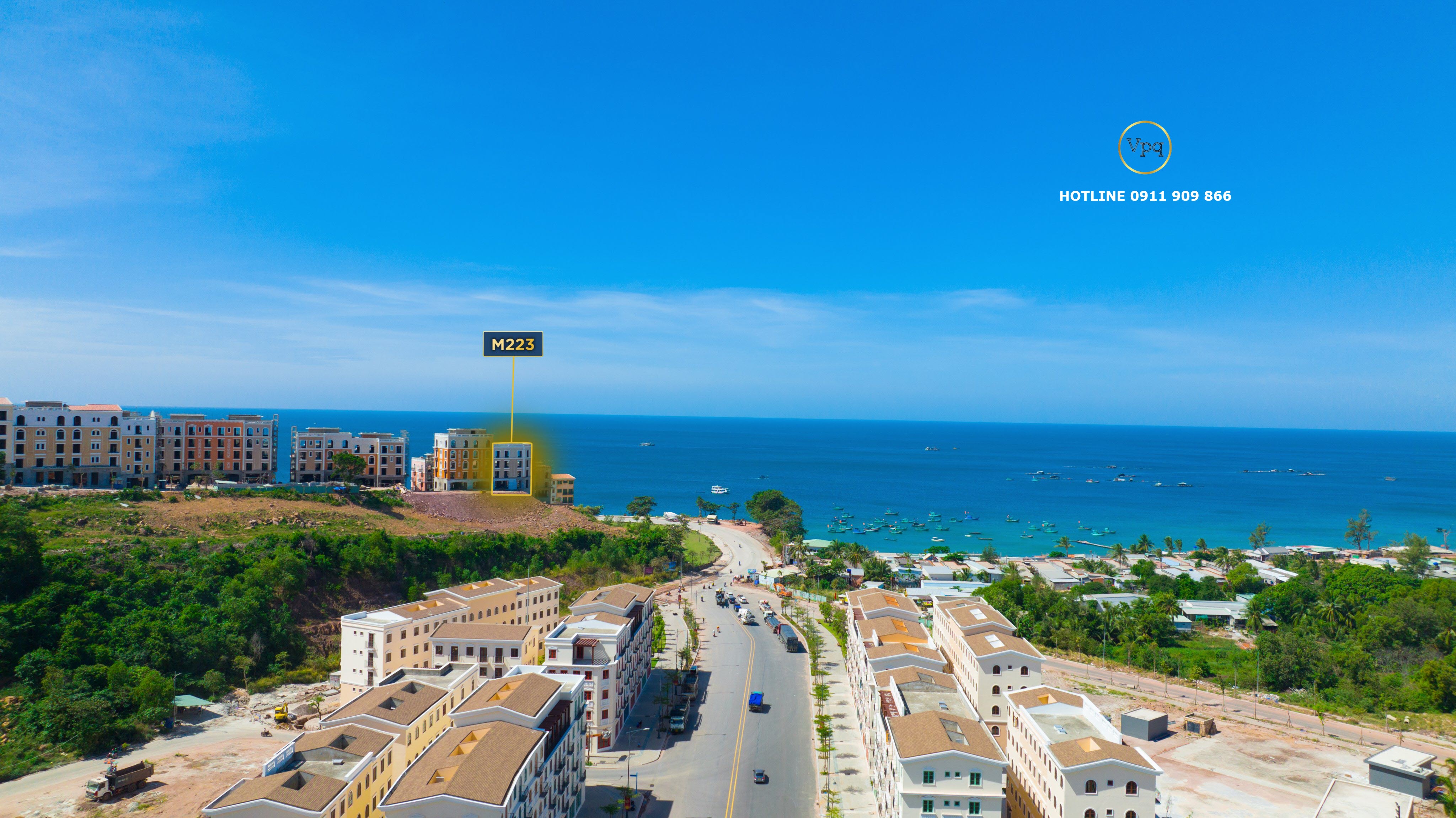 Hình ảnh thực tế căn M223 Shophouse The Center Phú Quốc