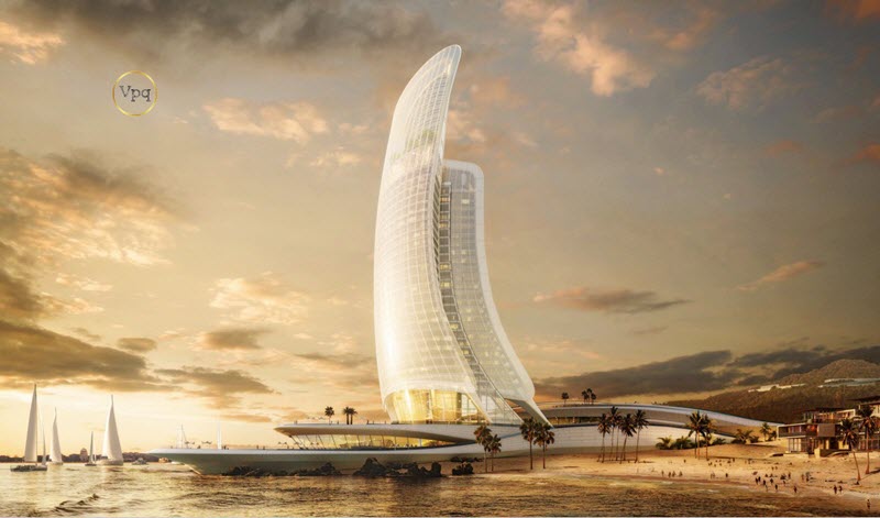 Tòa nhà Cánh Buồm biểu tượng tại Sun Iconic Hub