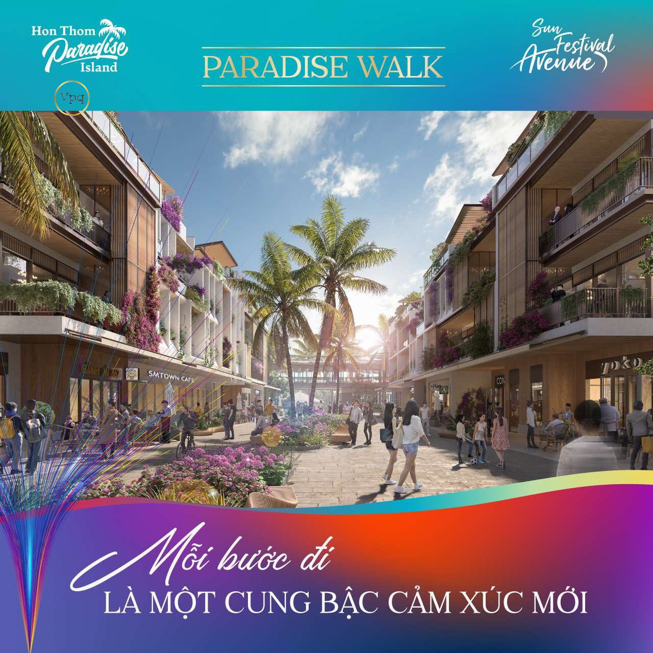 Shophouse Paradise Walk - Mỗi bước đi l&agrave; một cung bậc cảm x&uacute;c mới