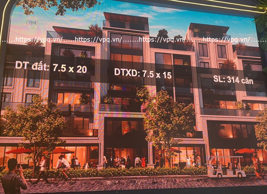 Thiết kế hiện đại của Shophouse Sun Secret Valley
