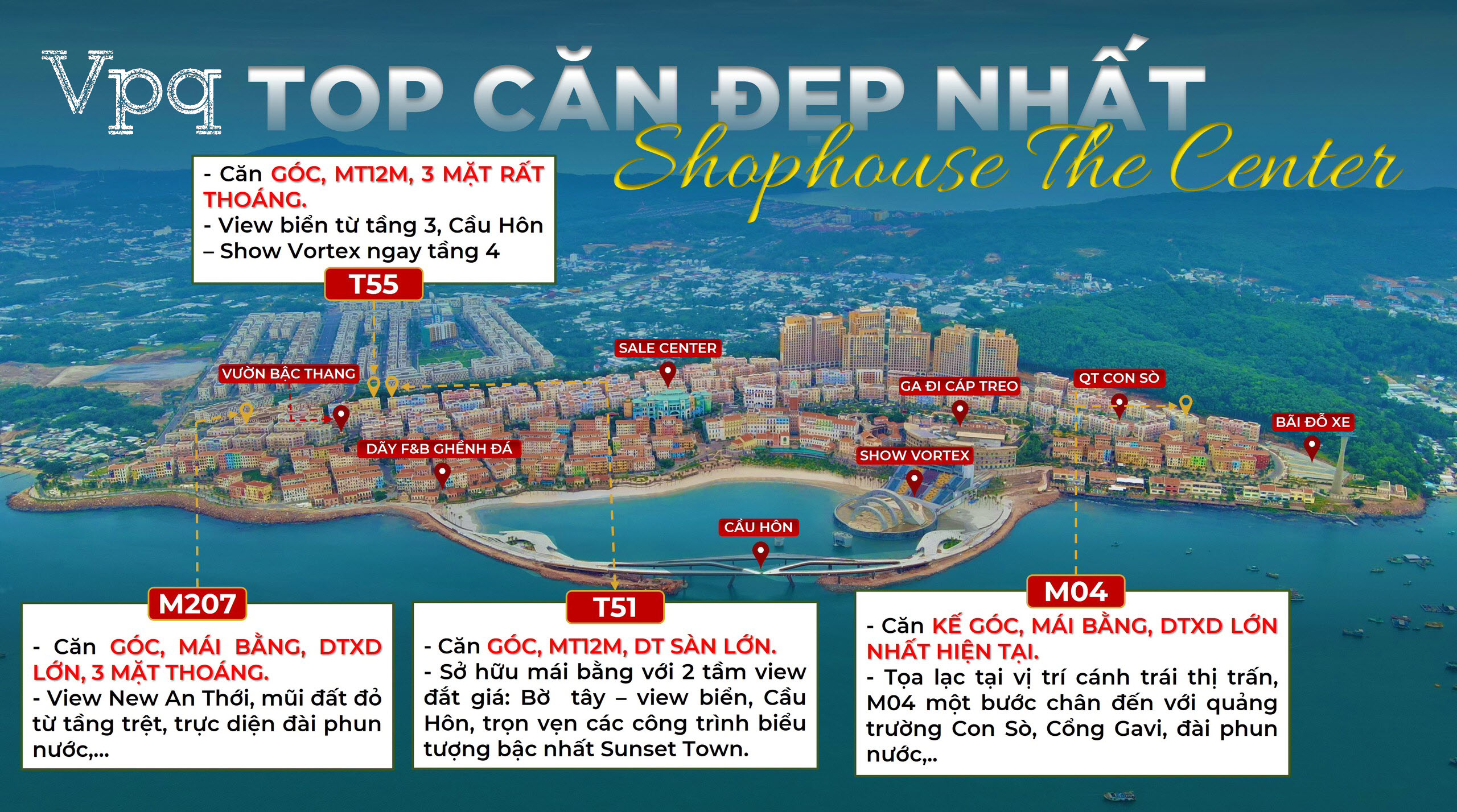 Top căn đẹp nhất Shophouse The Center
