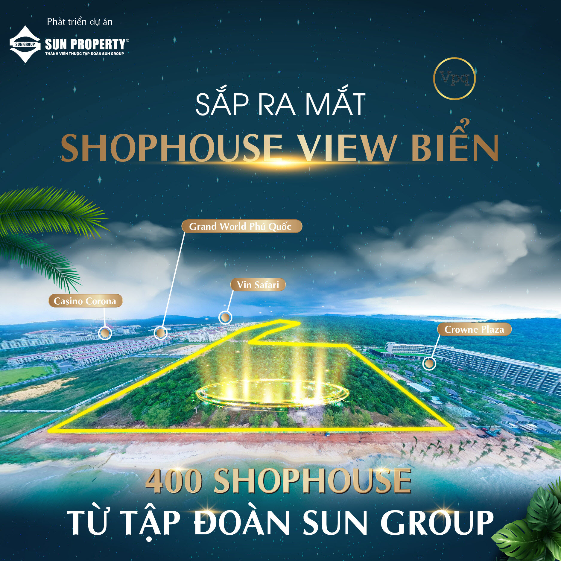 400 sản phẩm Shophouse View Biển dự án Sun Secret Valley Phú Quốc