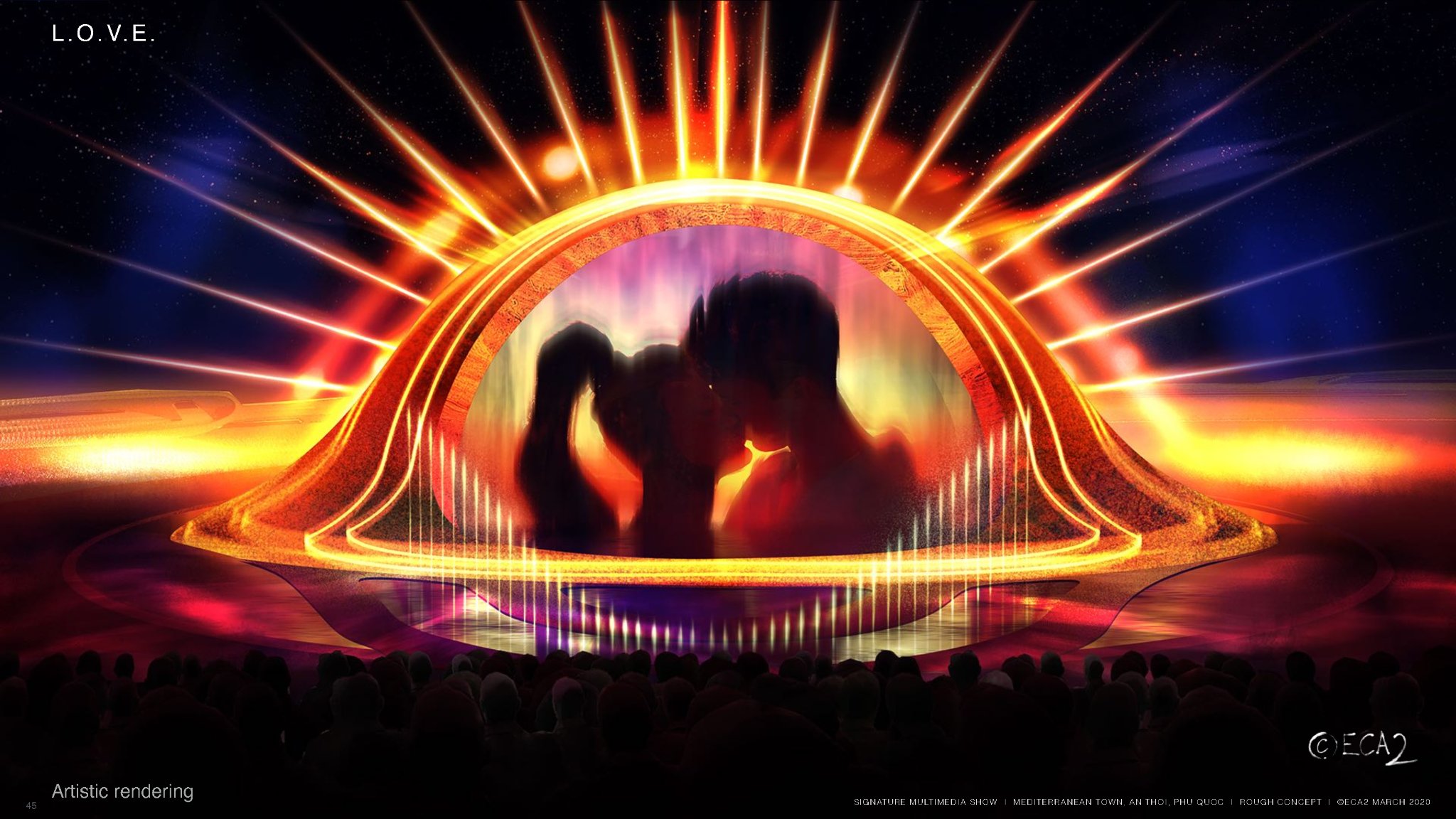 Show diễn Kiss The Stars tại thị trấn Hoàng hôn