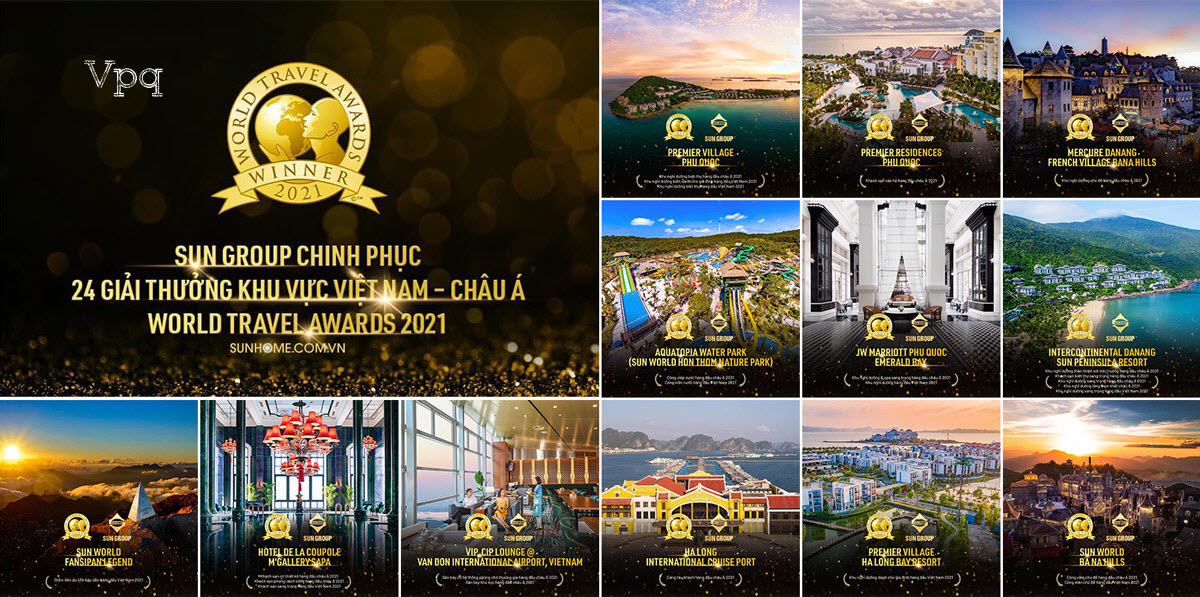 WTA 2021 vinh danh JW Marriot Phu Quoc Resort với 2 giải thưởng cao quý