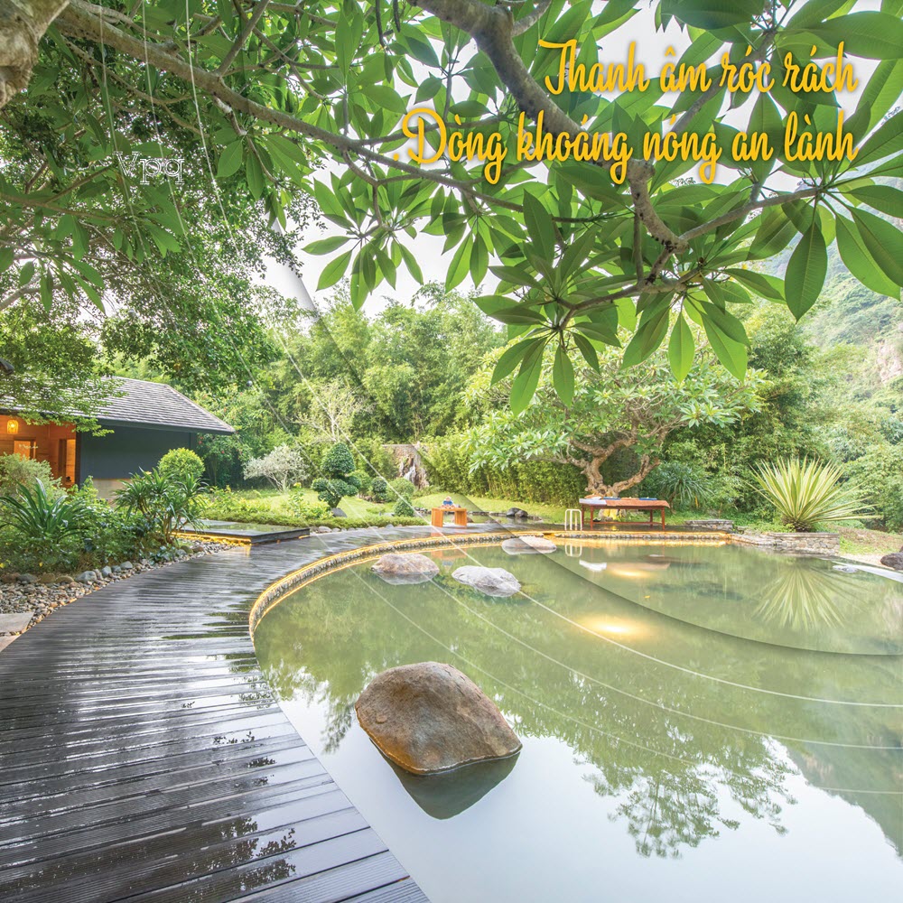 Thanh âm từ dòng nước khoáng nóng
