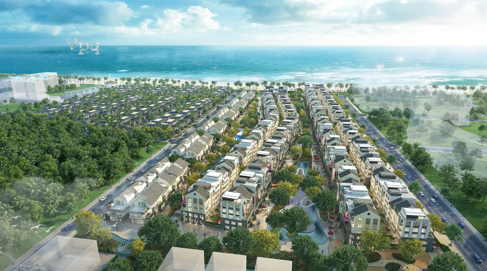 Phối cảnh Retail Villa Sun Group Phú Quốc