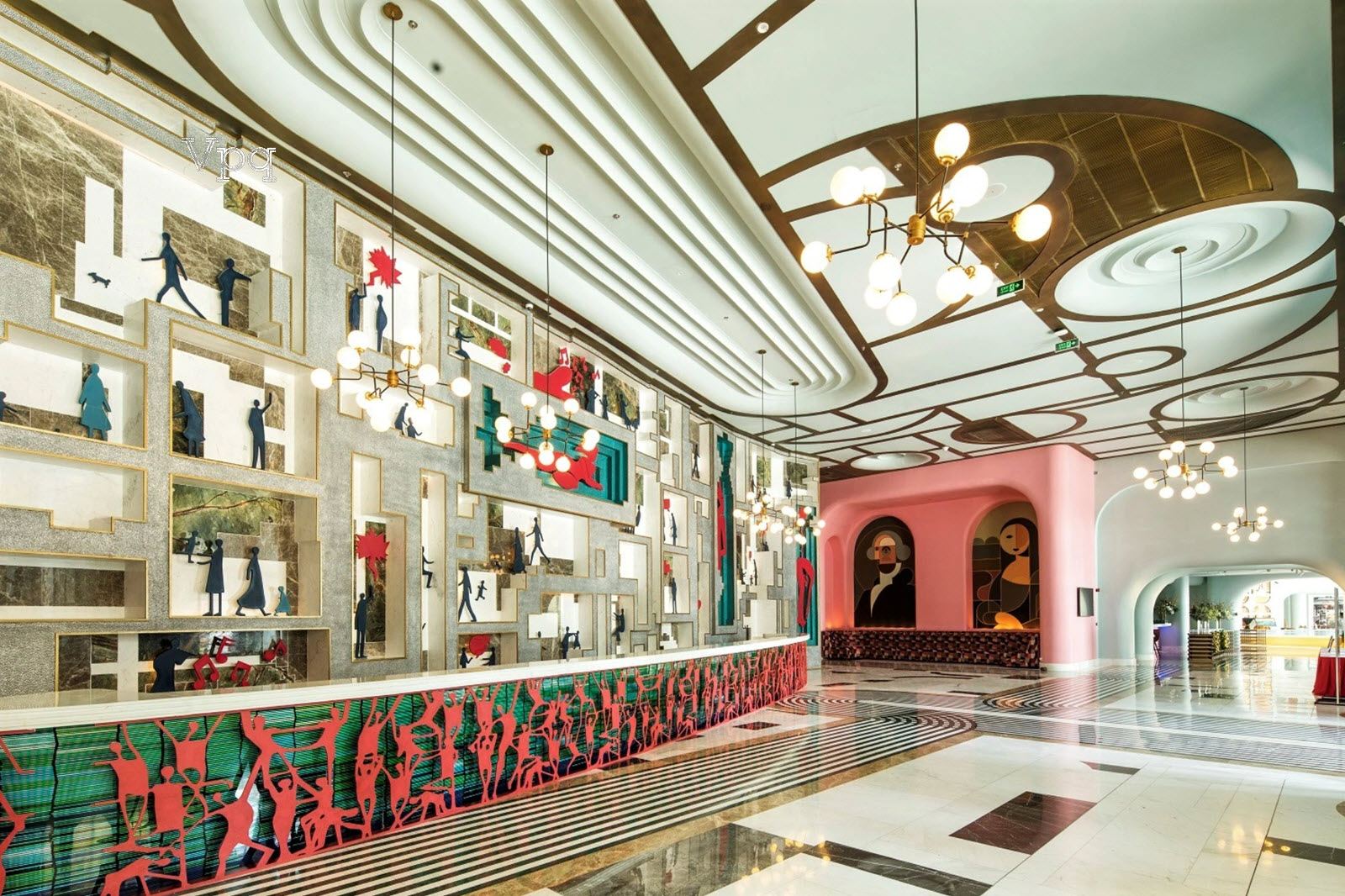 Sảnh lễ tân Sun Signature Gallery