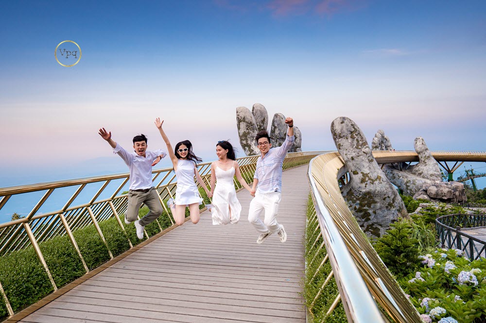 Cầu Vàng là điểm check-in lý tưởng cho những ai đến du lịch Đà Nẵng