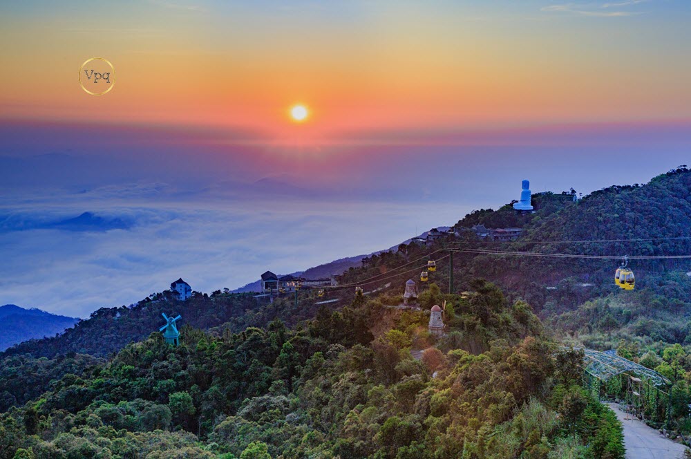 Bình minh tại Sun World Bà Nà Hills