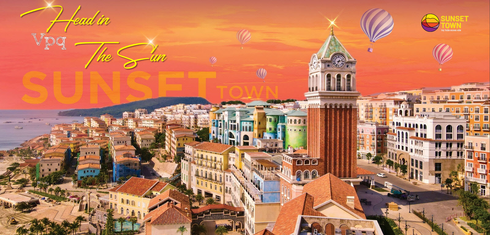 Sunset Town t&ecirc;n gọi mới của thị trấn Địa Trung Hải Ph&uacute; Quốc