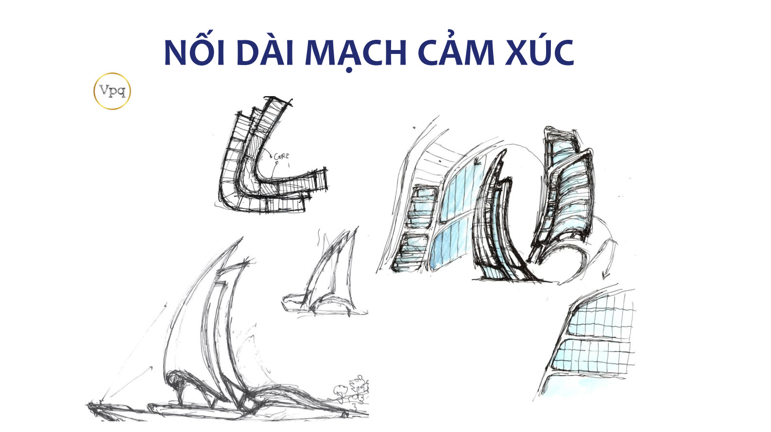 Cảm hứng thiết kế tòa nhà Cánh Buồm - "Thuận buồm xuôi gió"