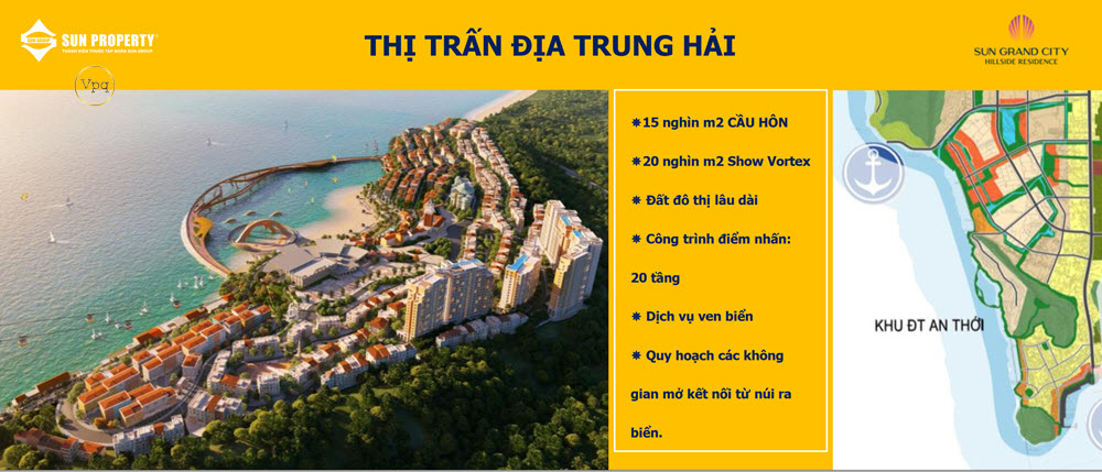 Thị trấn Địa Trung Hải mũi nhọn thương mại Phú Quốc
