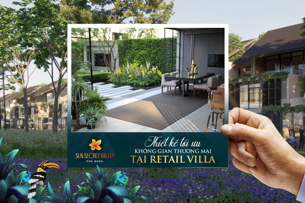THIẾT KẾ TỐI ƯU KHÔNG GIAN THƯƠNG MẠI TẠI SUN SECRET VALLEY