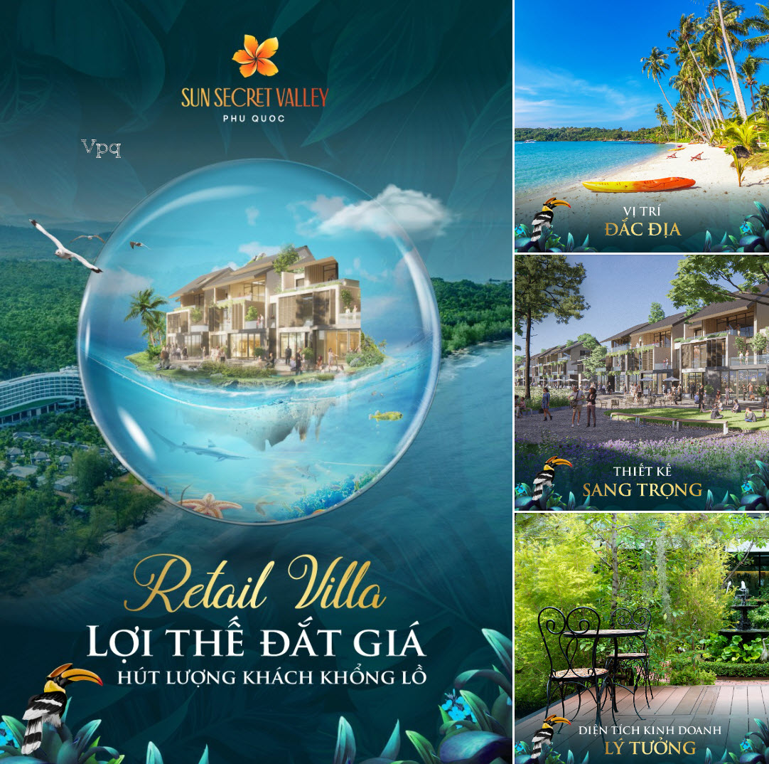 LỢI THẾ ĐẮT GIÁ HÚT LƯỢNG KHÁCH KHỔNG LỒ TẠI RETAIL VILLA