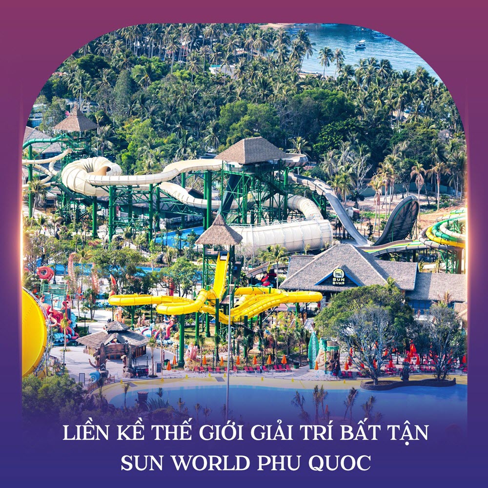 Paradise Walk liền kề thế giới giải trí bất tận Sun World Phu Quoc