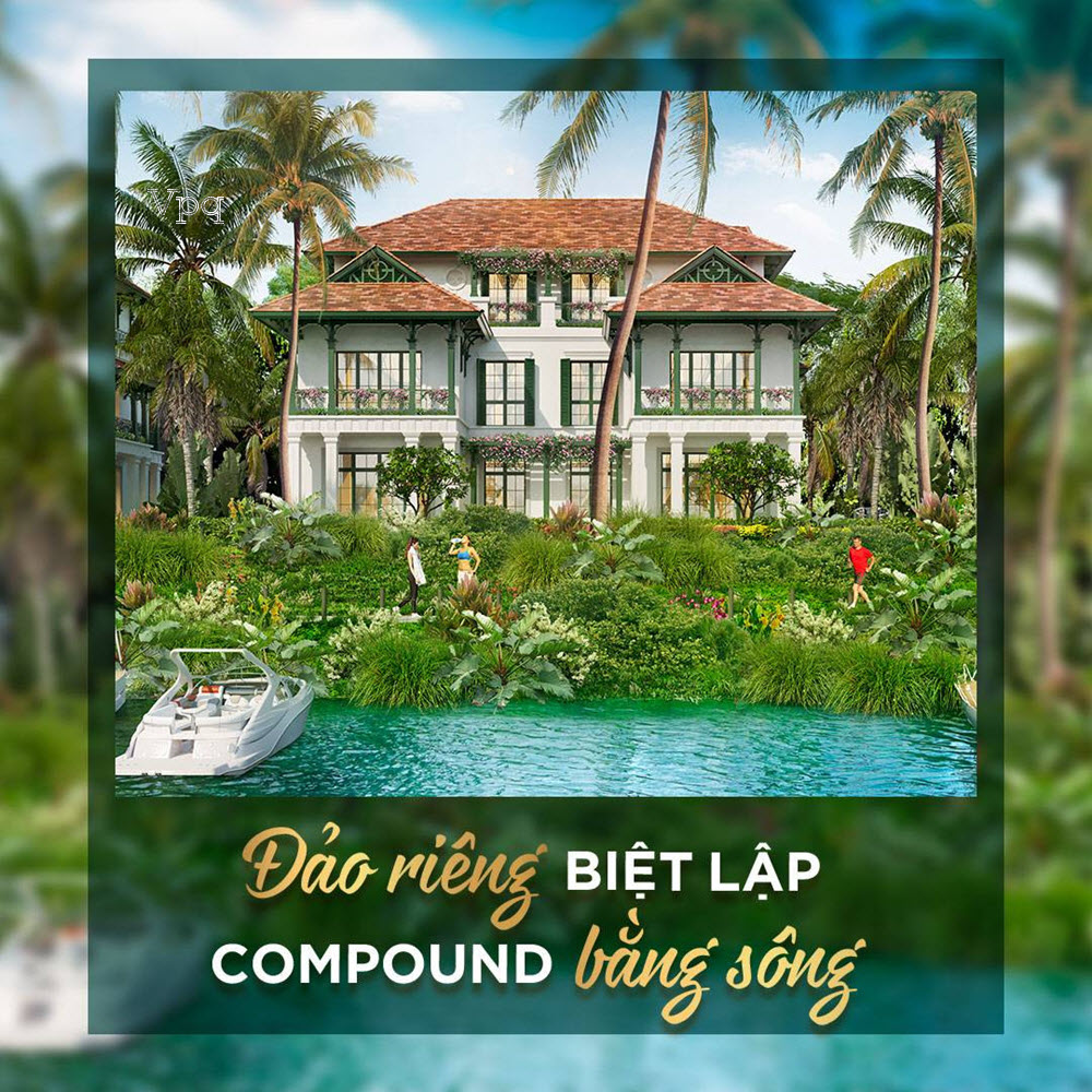 Sunneva Island - Đảo riêng biệt lập compound bằng sông