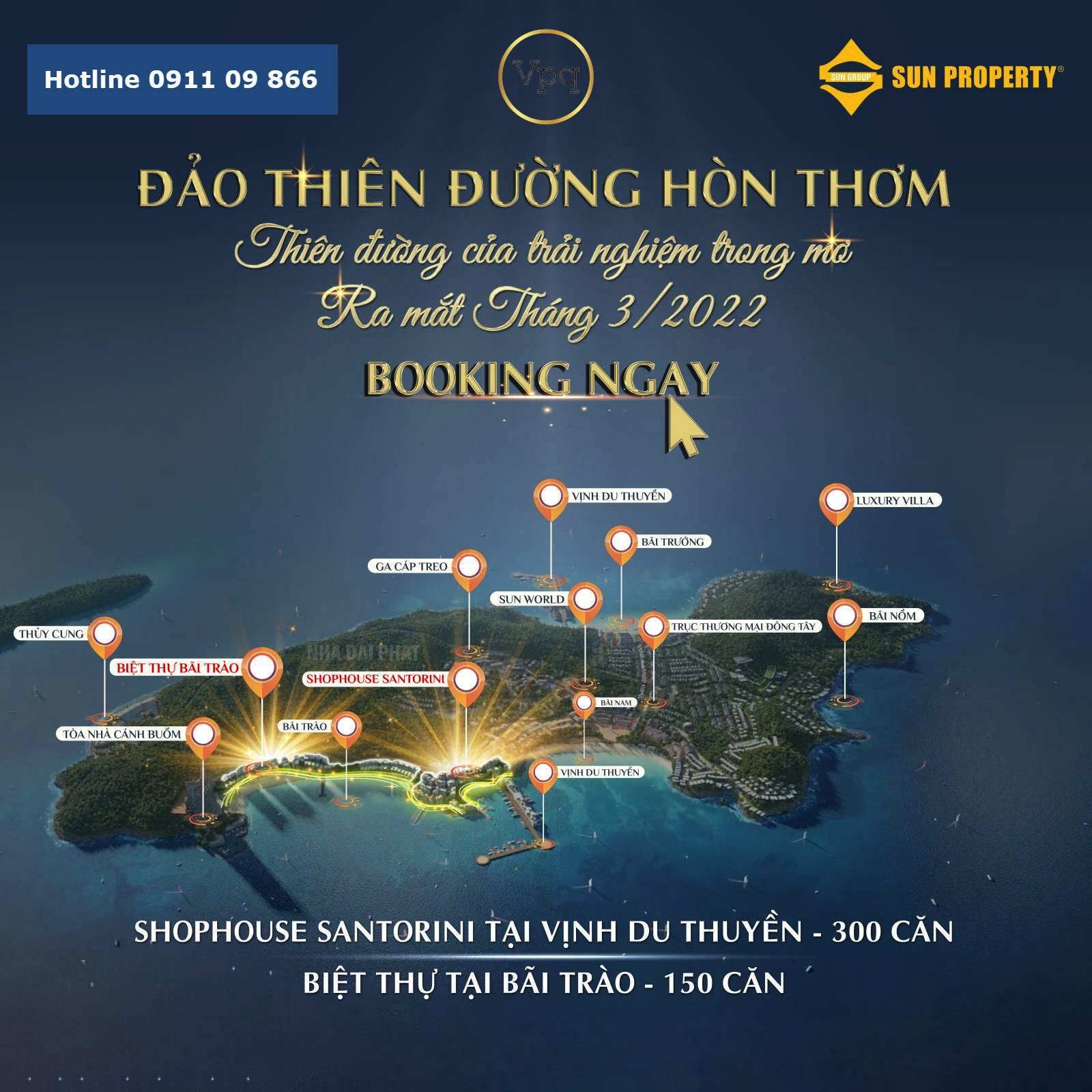 Sun Group nỗ lực xây dựng Hòn Thơm trở thành Đảo Thiên Đường