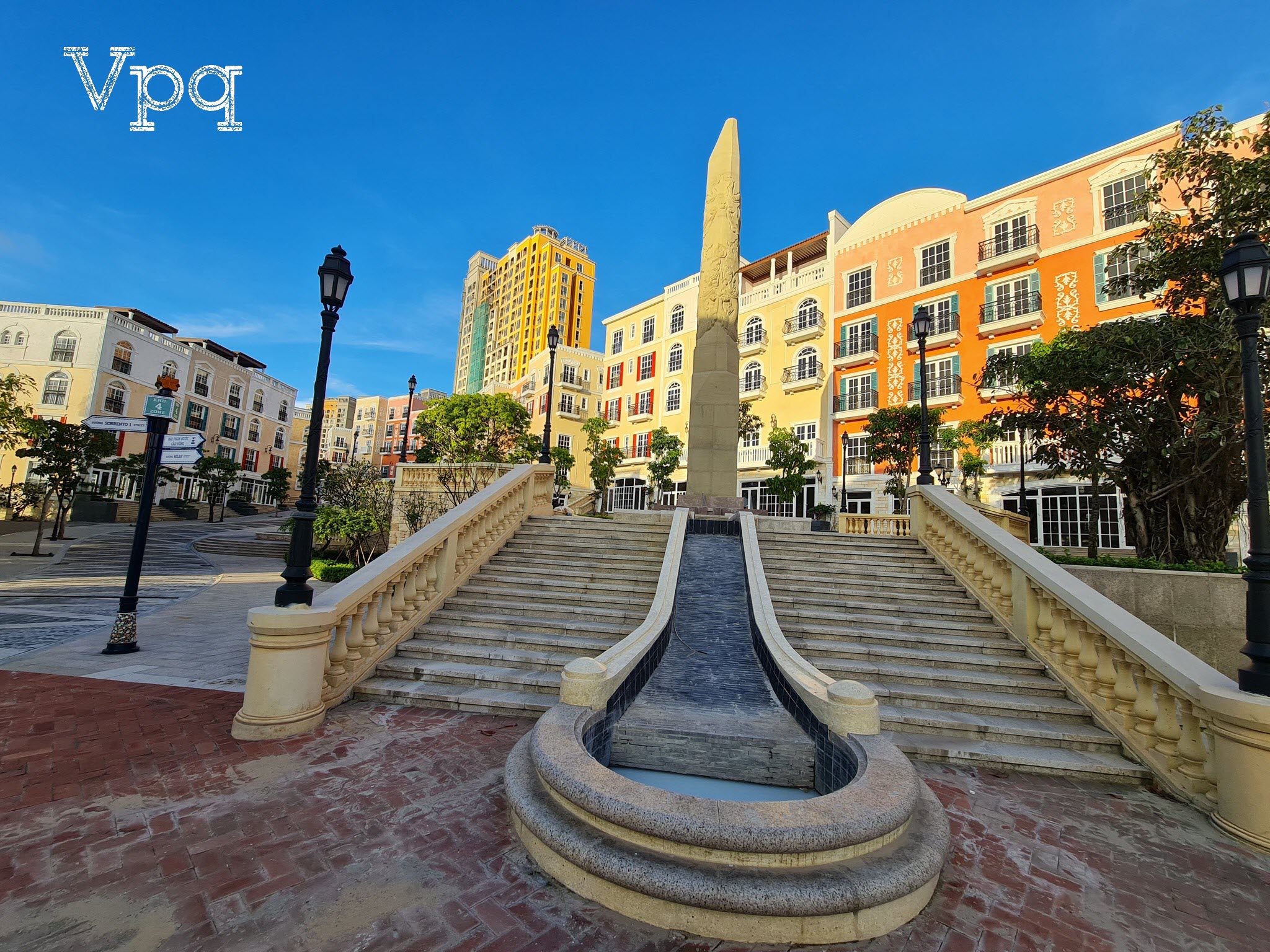 Công trình bút tháp đá Obelisk tại quảng trường Con Sò