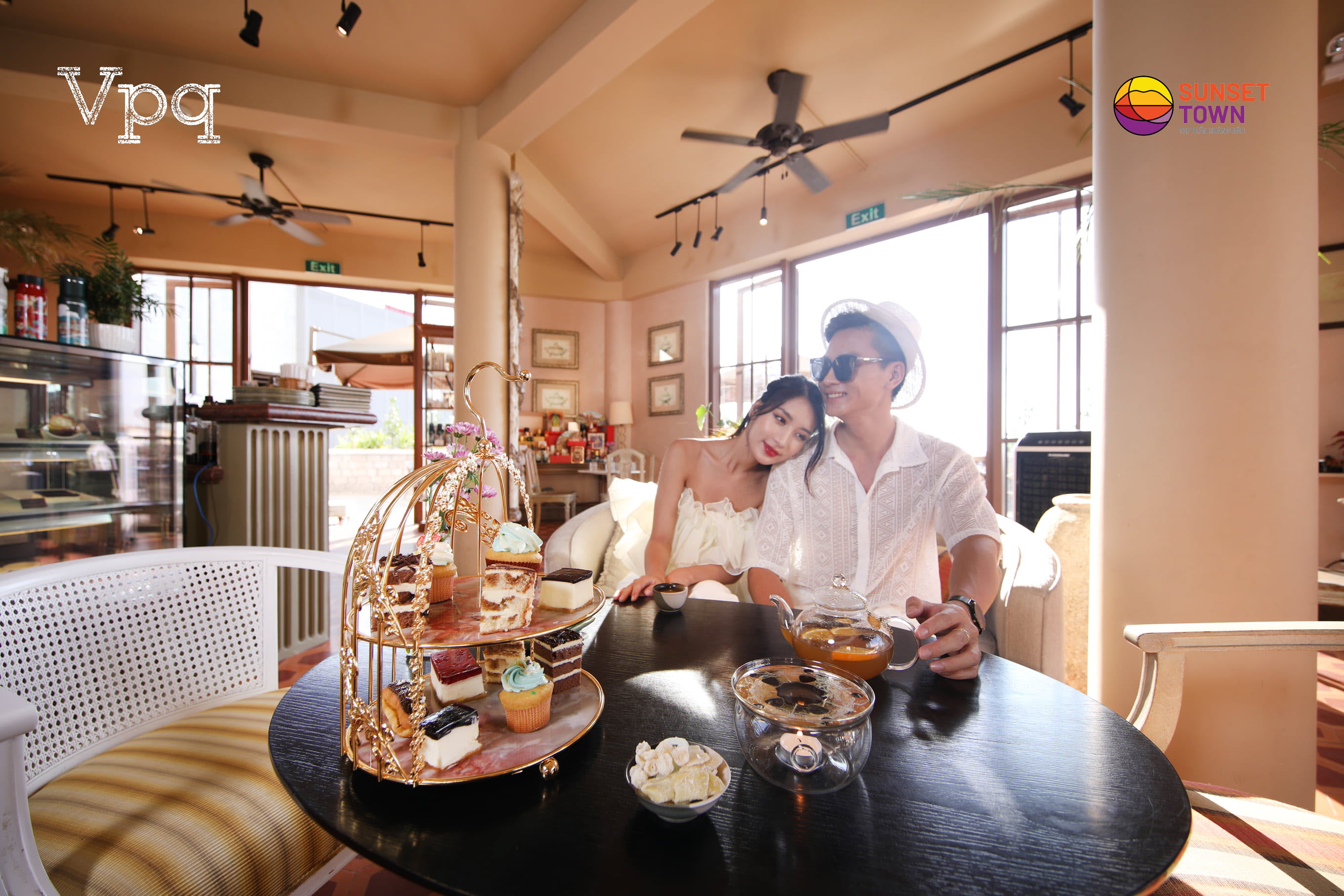 Không gian phía trong của Cafe RuNam Phú Quốc cũng rất ngọt ngào