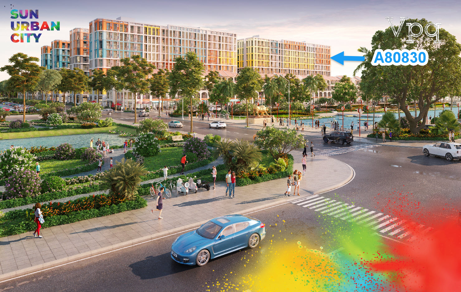 C&ocirc;ng vi&ecirc;n lễ hội Sun Urban City