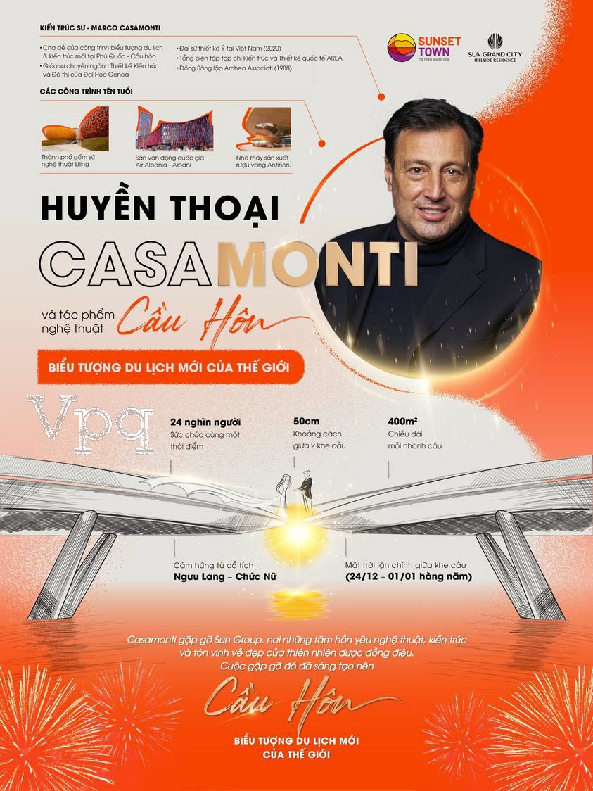 Huyền thoại kiến trúc Marco Casamonti - cha đẻ Cầu Hôn Phú Quốc
