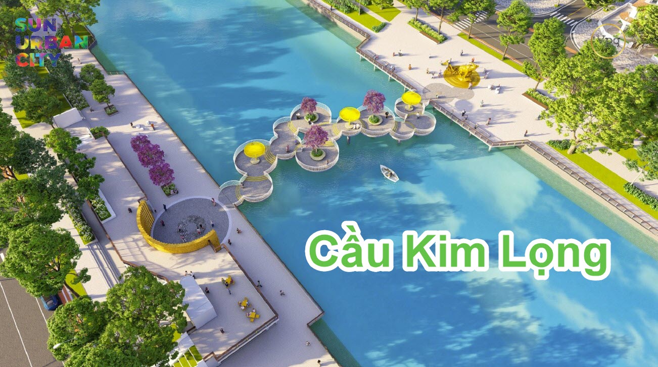 Phối cảnh cầu Kim Tiền mang bản sắc văn hóa của Hà Nam
